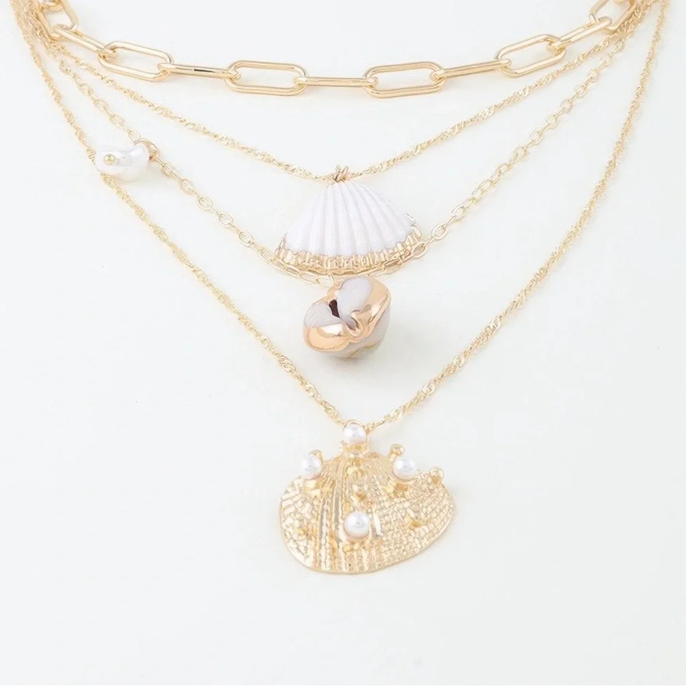 Under The Sea Charms Chain Necklace - Picture 4 of 4